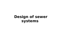 Ch 2 Design of Sanitary Sewer System.ppt